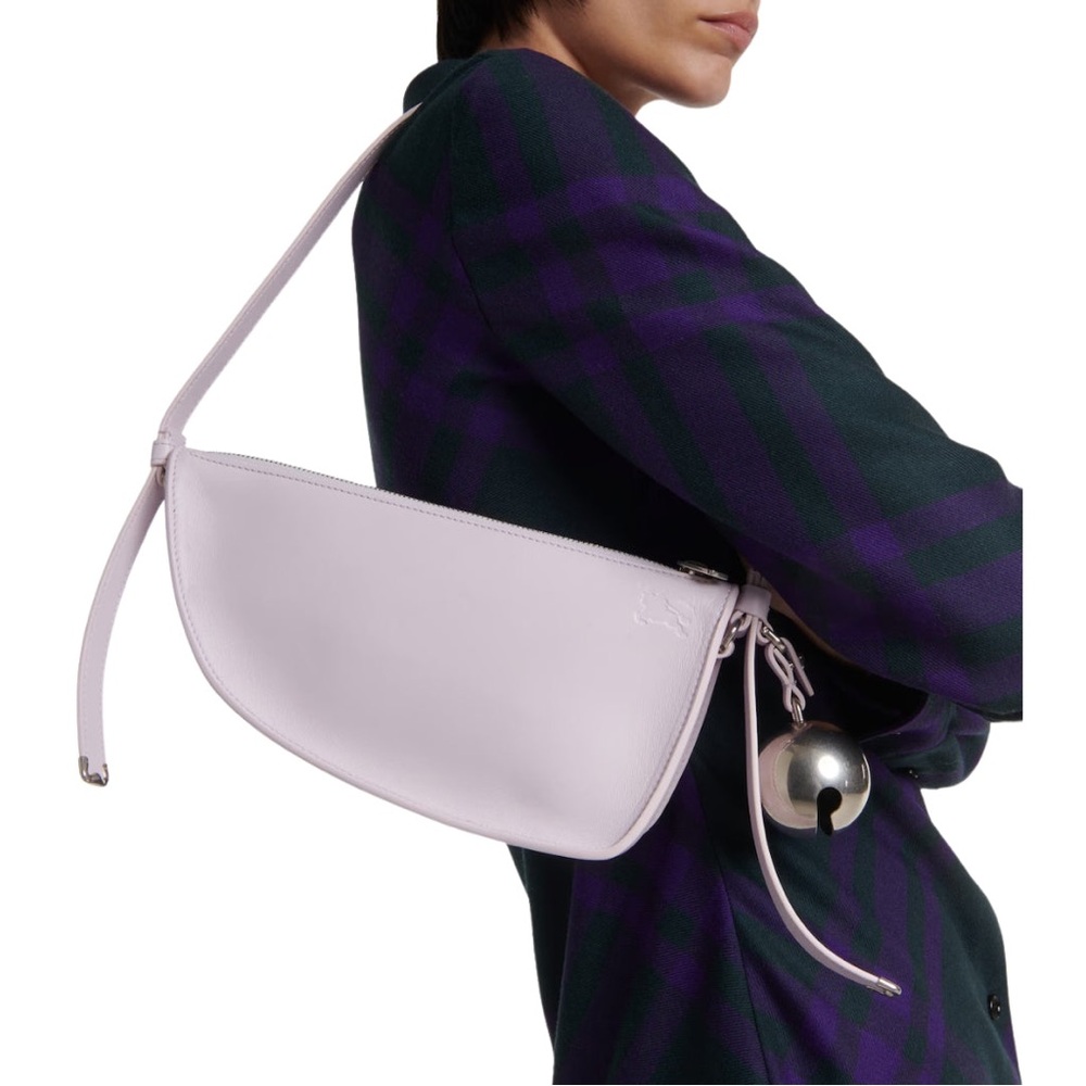 Burberry Mini Shield Leather Shoulder Bag